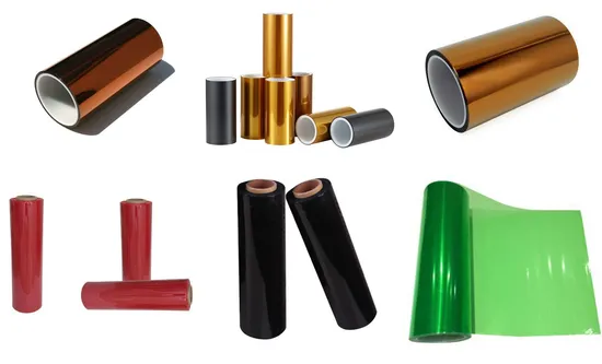 Film polyimide 12,5 um/25 um utilisé pour les matériaux d'isolation électrique et le film de protection pour FPCB